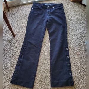 Banana Republic Logan Ankle Button Jeans